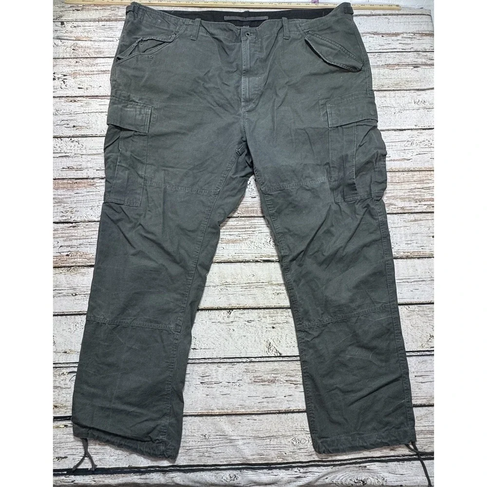 Polo Ralph Lauren Pants Men's 46BX32 (48x30) Gray Utility Surplus Cargo Classic